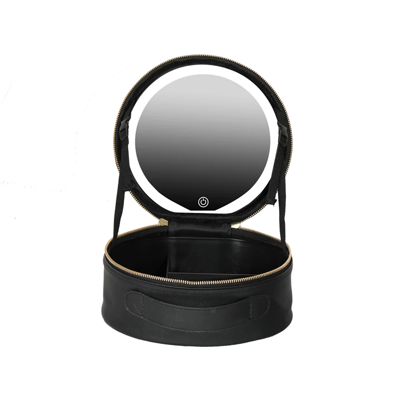Beautiful Makeup Bag with Rechargeable Led Mirror and Light.