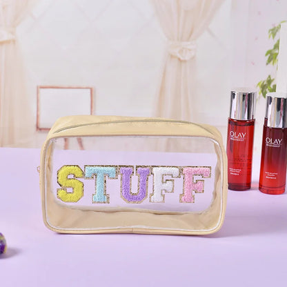 Transparent and waterproof Cosmetic Bags