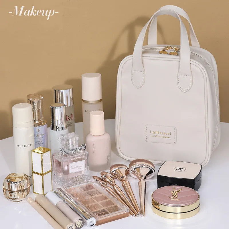 Beautiful Shell Makeup Storage Bag - Smaller in size for easy packing.