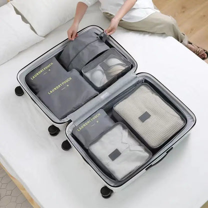 Travel Organizer Bags - Set of 6