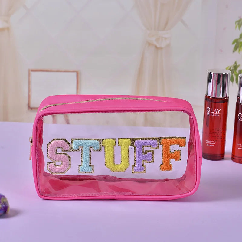 Transparent and waterproof Cosmetic Bags