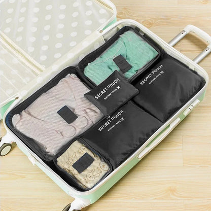 Travel Organizer Bags - Set of 6