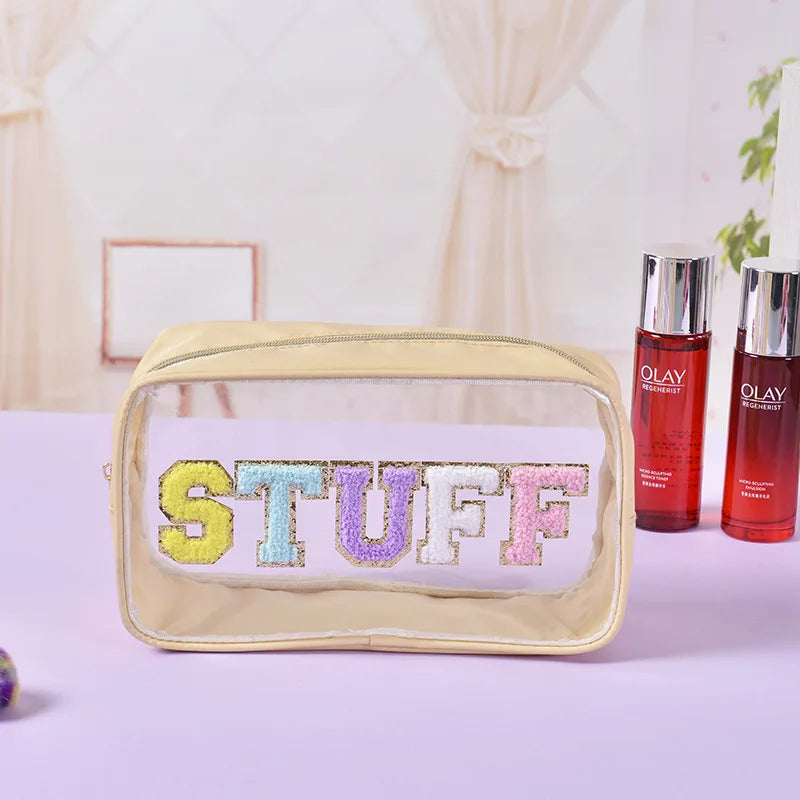 Transparent and waterproof Cosmetic Bags