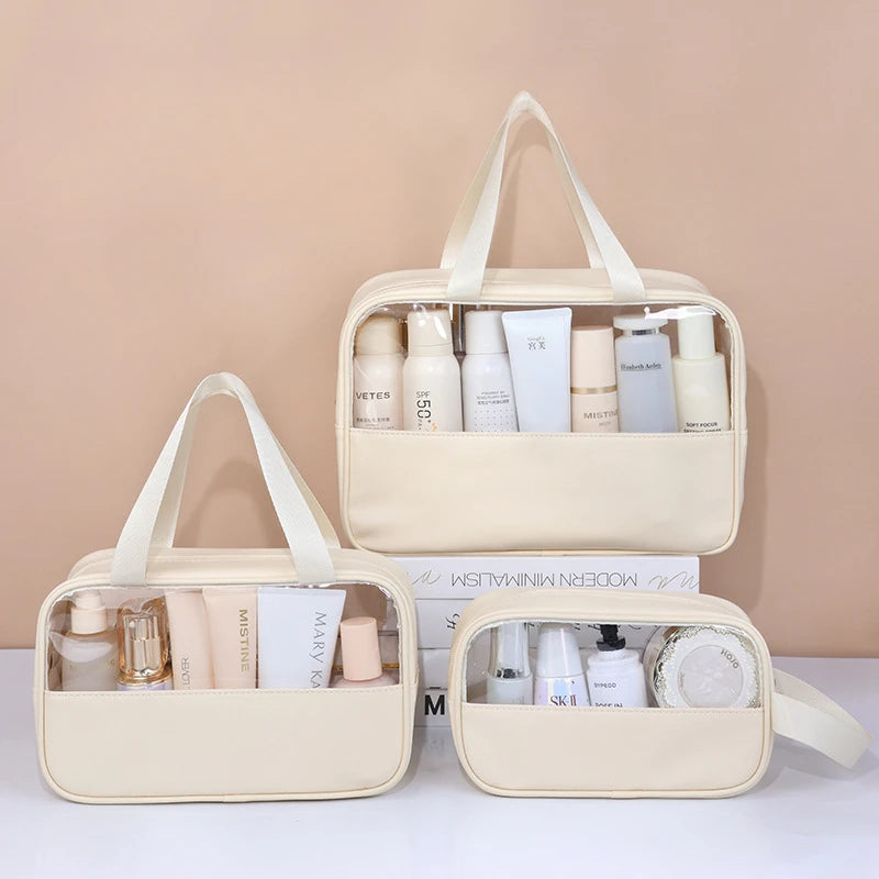 Transparent Makeup Bags- Three sizes