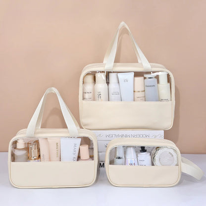 Transparent Makeup Bags- Three sizes
