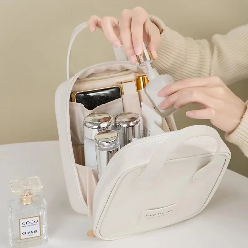 Beautiful Shell Makeup Storage Bag - Smaller in size for easy packing.