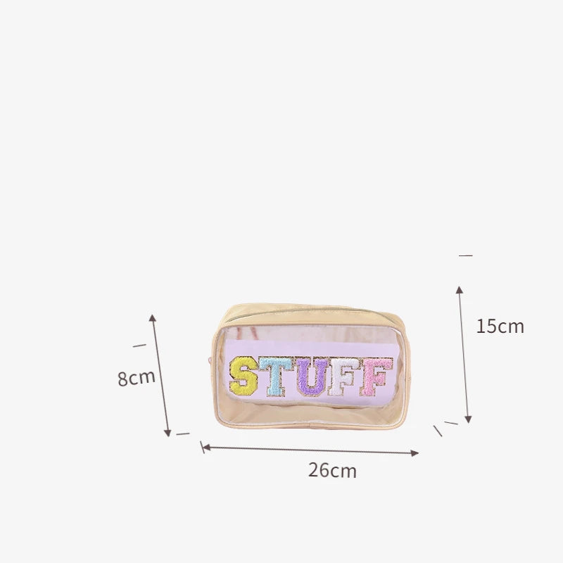 Transparent and waterproof Cosmetic Bags