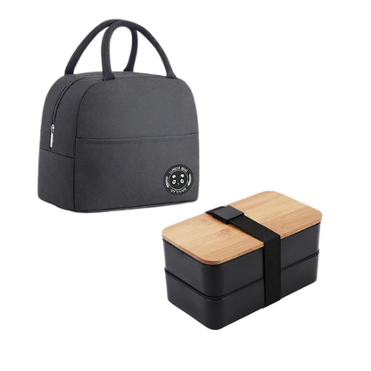 Stackable Bento Lunch Box with Insulated Bags
